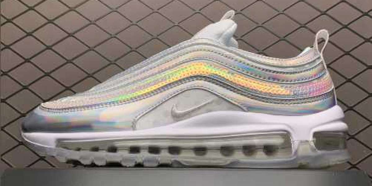 Don't miss this 2020 Nike Air Max 97 White iridescent