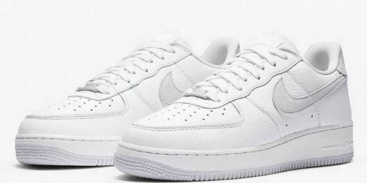Latest Nike Air Force 1 Craft White Grey Will Release this Week