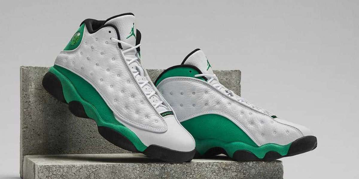 New Arrive Air Jordan 13 Lucky Green