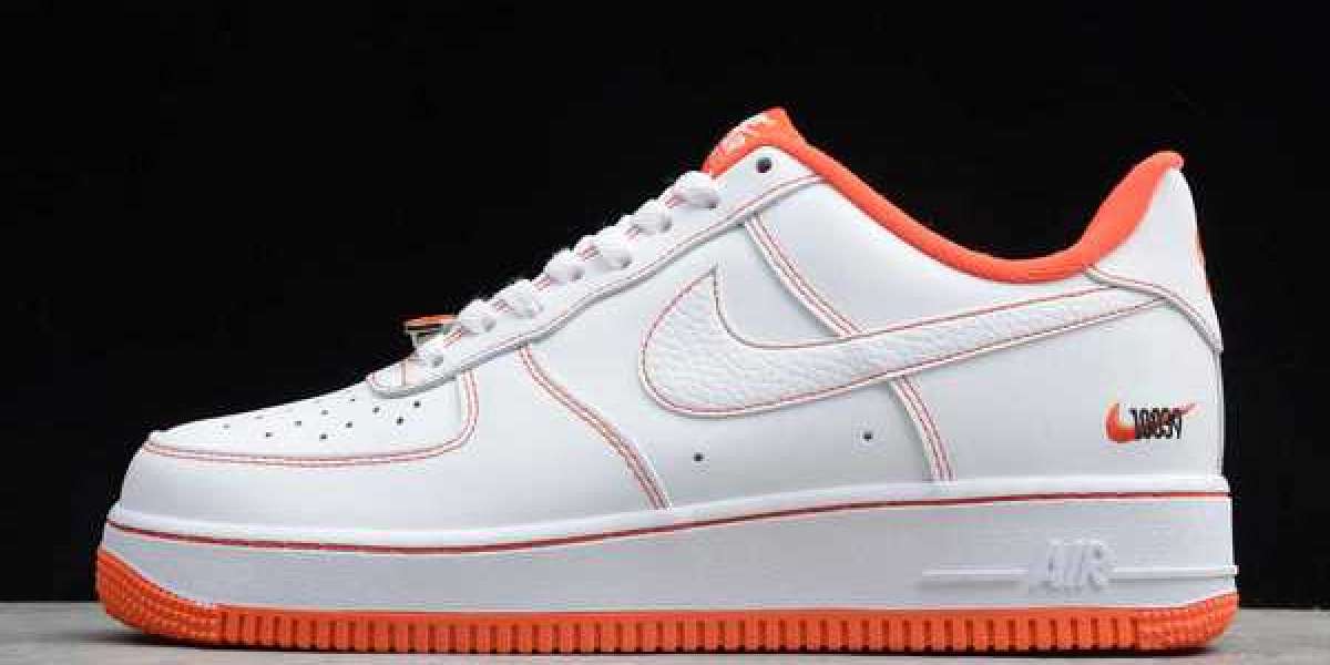 Nike Air Force 1 Low Rucker Park White/Team Orange-Black 2020 CT2585-100