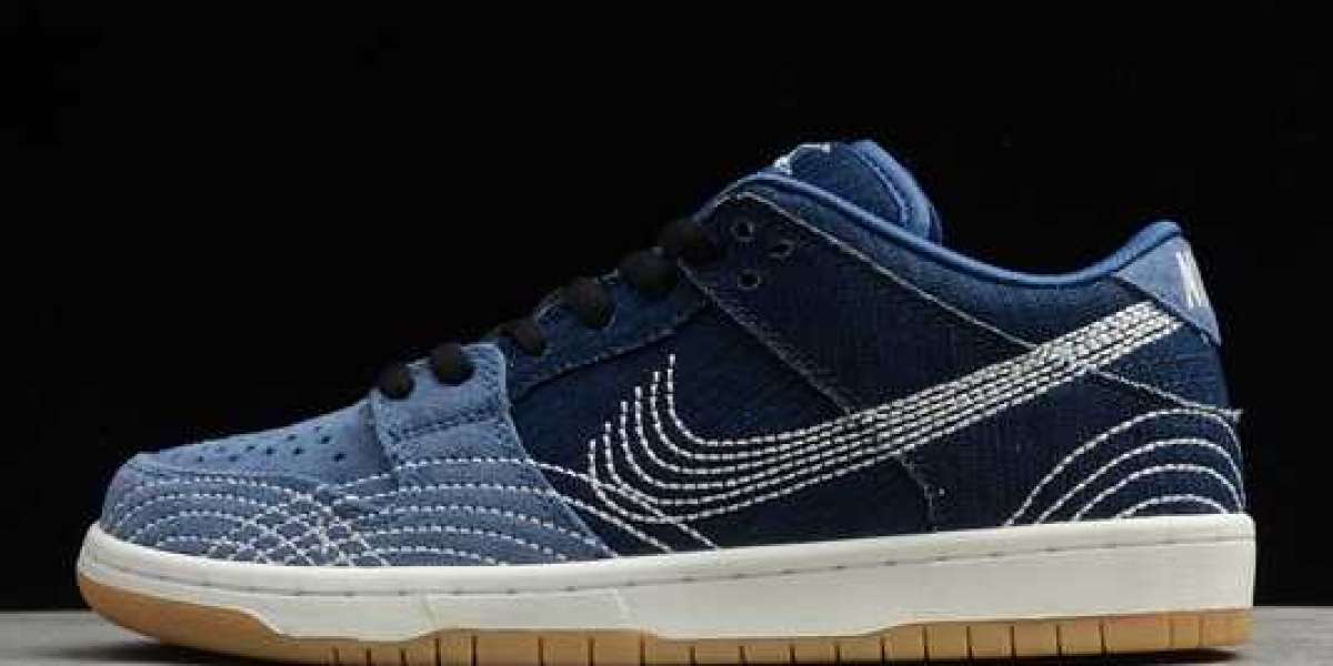 Nike SB Dunk Low Pro Prm “Denim Gum” Mystic Navy/Gum Light Brown-Sail 2020 CV0316-400