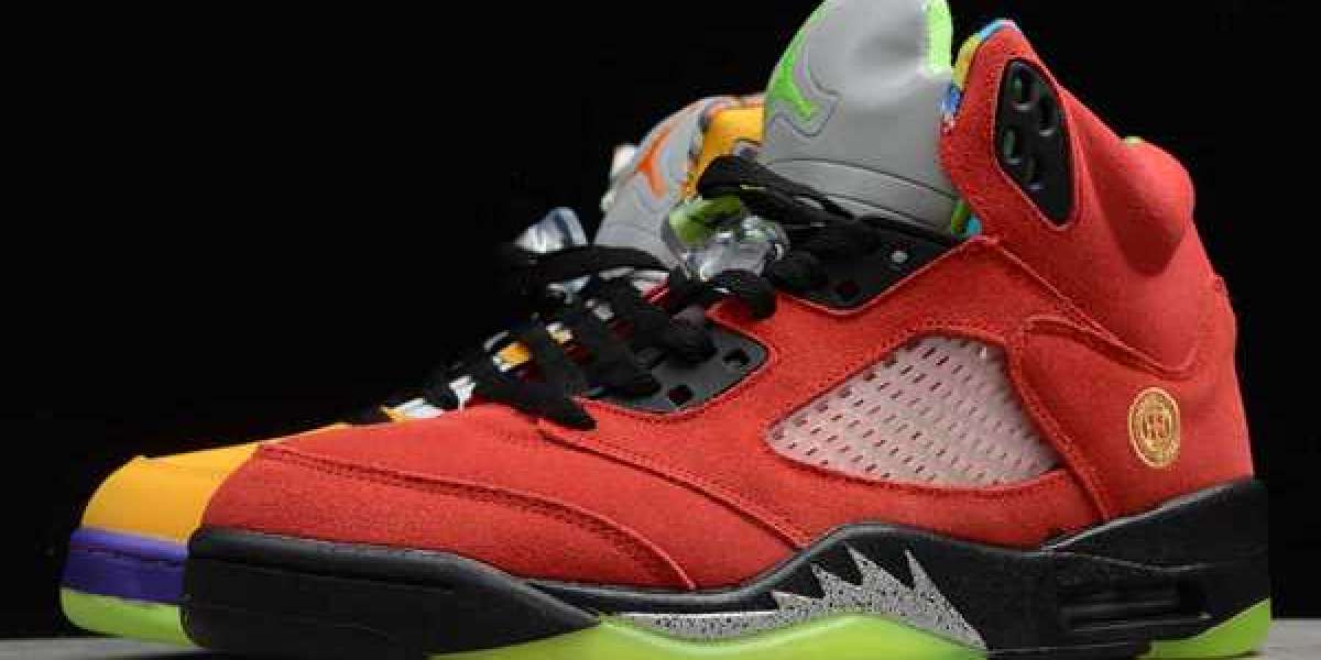 Nike Jordan shoes that boys and girls can buy! The eight-in-one Air Jordan 5 "What The" is now on sale.