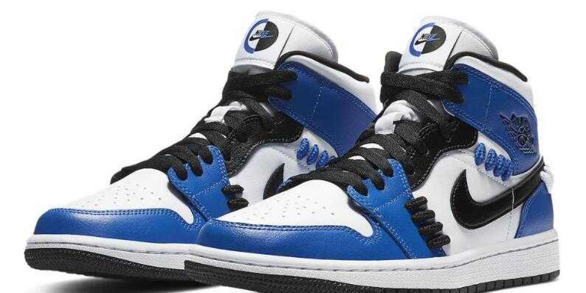 Air Jordan 1 Mid Sisterhood Game Royal Black White to Arrive Next Month