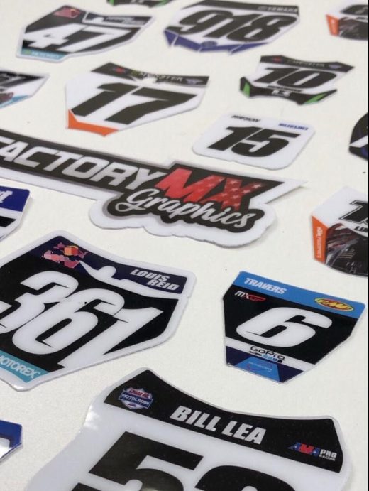 Range of Premium quality Motocross Stickers in Netherlands