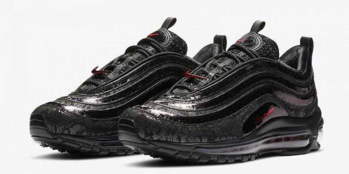 DC1709-060 Nike Air Max 97 Black Sequin Releasing Soon