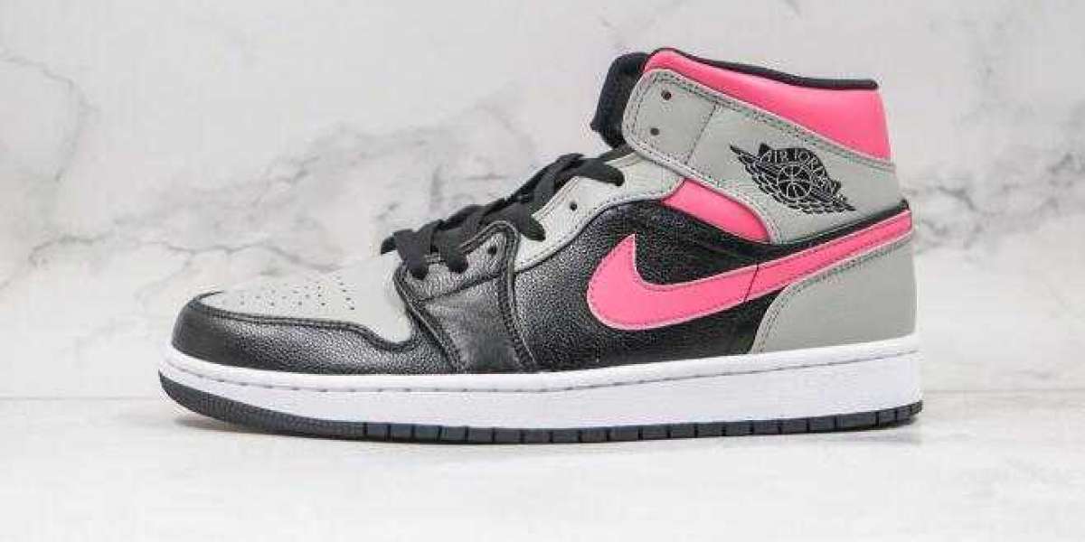 2020 Air Jordan 1 Mid Pink Shadow is Available Now