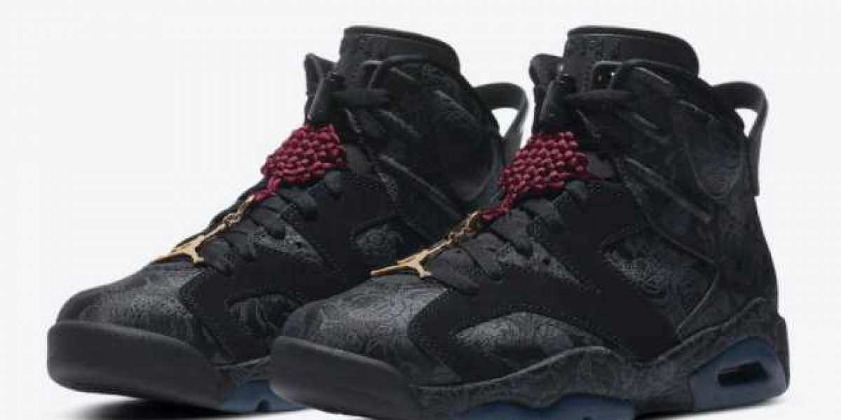 A shoe with Chinese characteristics Air Jordan 6 embroidered Chinese knot