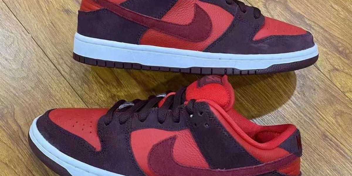 2022 New Nike SB Dunk Low "Cherry" DM0807-600 New Fruit Theme Release!