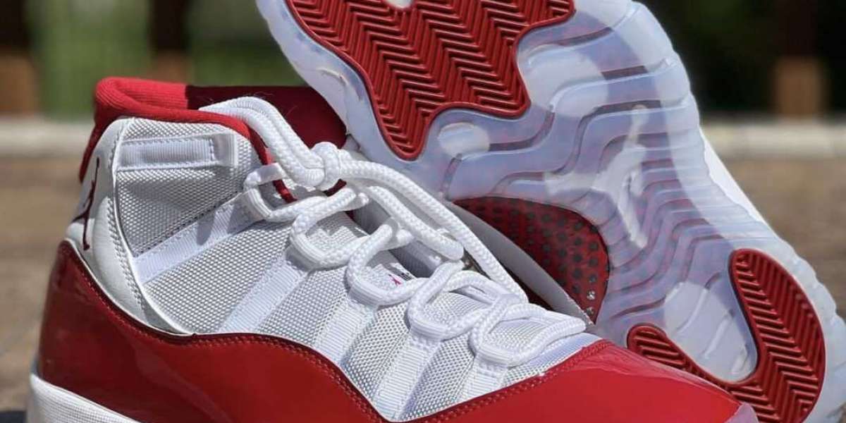 The 2022 New Air Jordan 11 "Cherry" CT8012-116 is so handsome in kind!