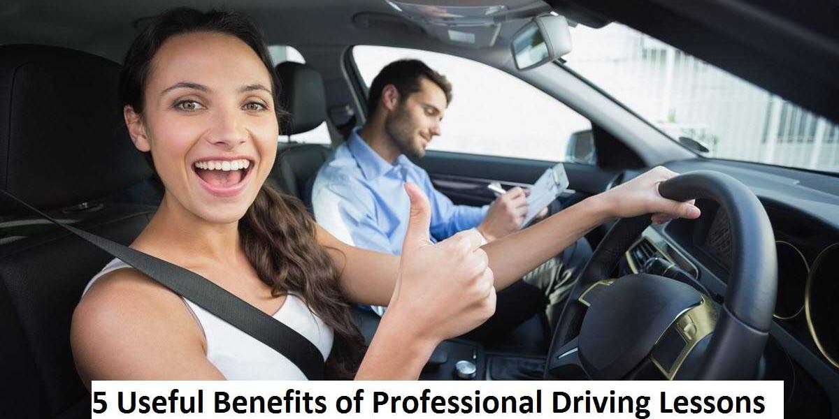 5 Useful Benefits of Professional Driving Lessons
