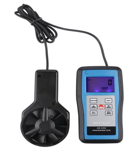 Digital Anemometer Manufacturers in India - MEXTECH