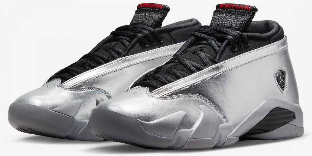 Air Jordan 14 Low "Metallic Silver" DH4121-060 Unprecedented sci-fi feel!