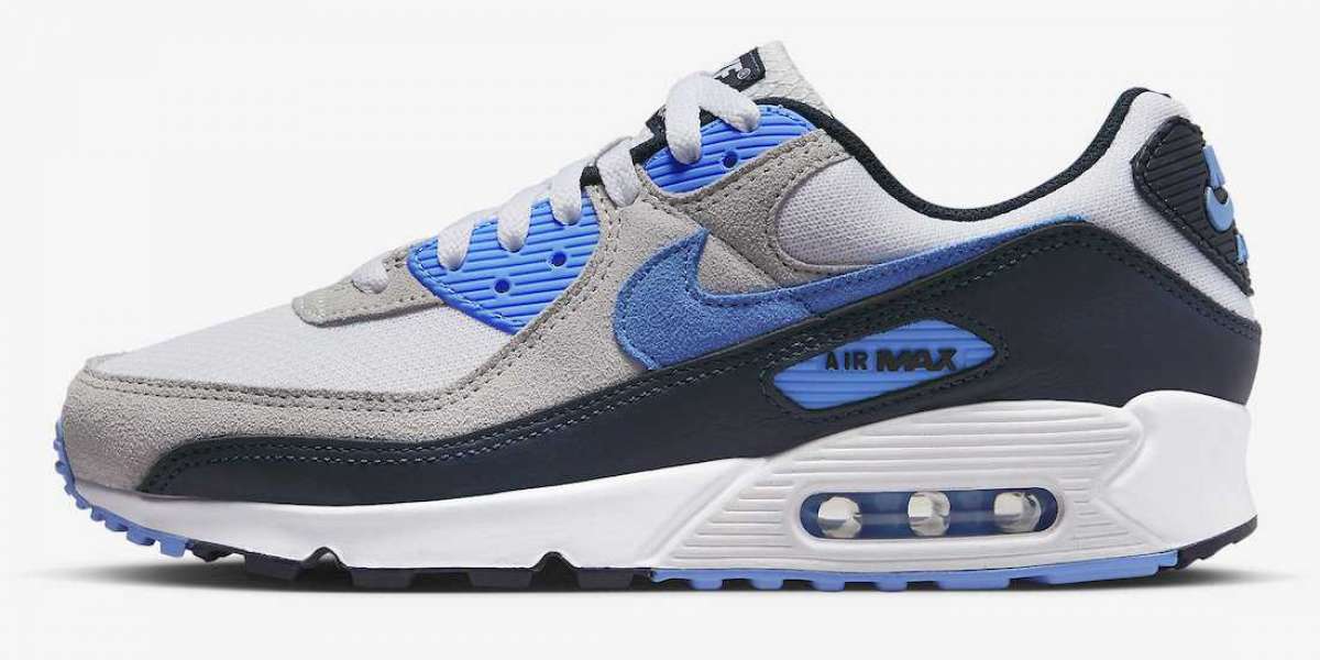 2023 New Nike Air Max 90 "UNC" Shoes DQ4071-101 Net friend: This is so cool!