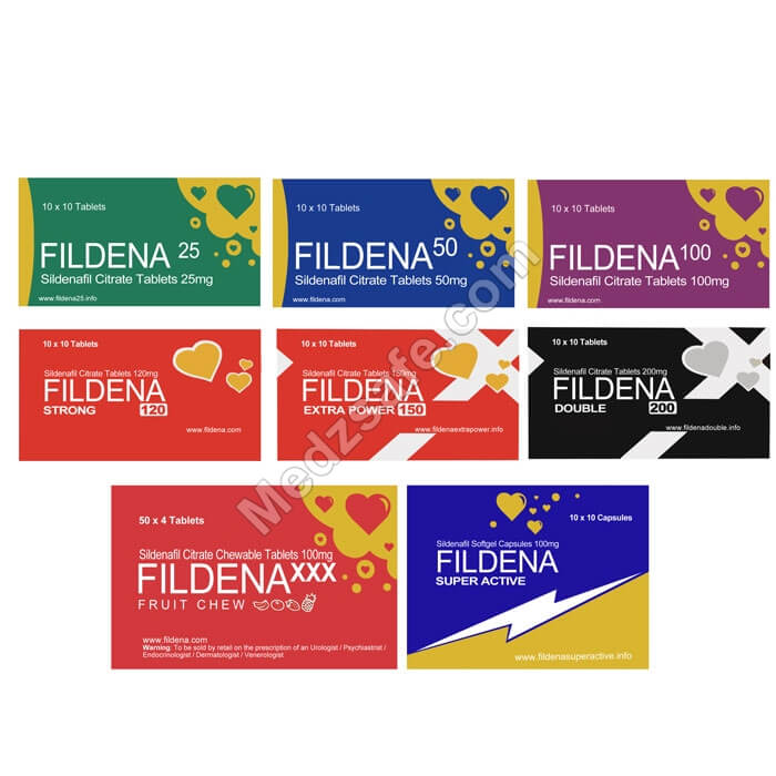 Fildena Purple Pills in Australia (Generic Sildenafil) - MedzSafe
