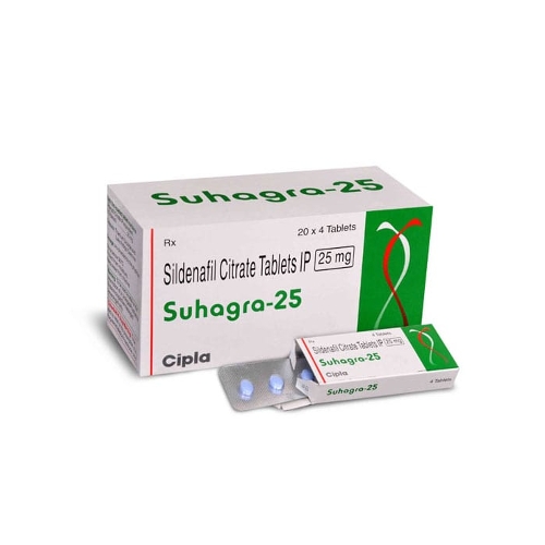 Suhagra 25 Mg Best Treatment for Erectile Dysfunction