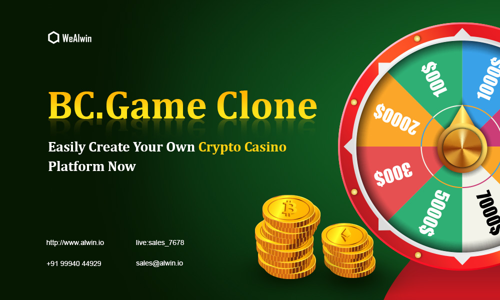 BC.GAME Clone: Easily Create Your Own Crypto Casino Platform Now