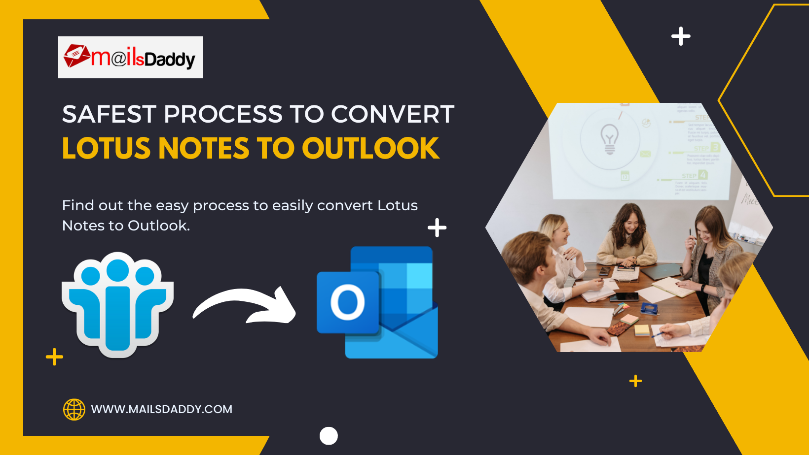 Safest Process to Convert Lotus Notes to Outlook Easily