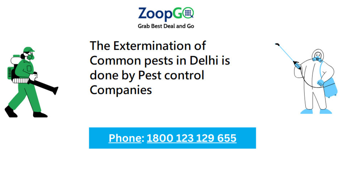 The Extermination of Common pests in Delhi is done by Pest control Companies