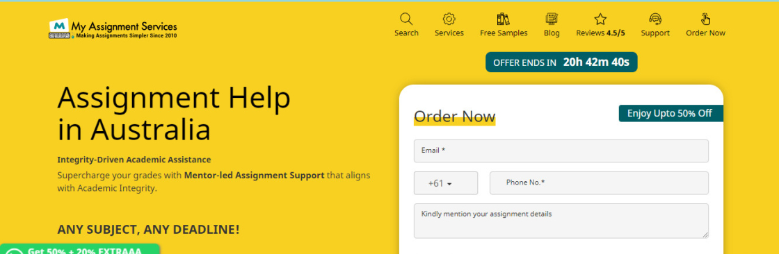 My Assignment Services Services Cover Image