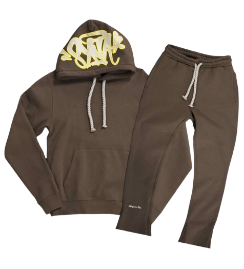 SYNAWORLD® CENTRAL CEE BRAND HOODIE TRACKSUIT T-SHIRT 40%OFF