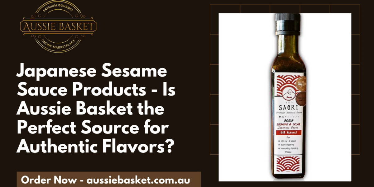Japanese Sesame Sauce Products - Is Aussie Basket the Perfect Source for Authentic Flavors?