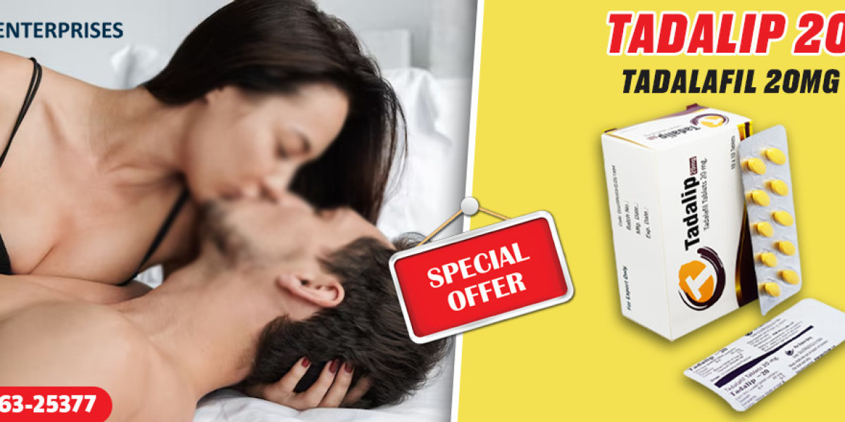 Instant Solution from Sexual Problem at a Cheap Price With Tadalip 20mg |Same Day Delivery
