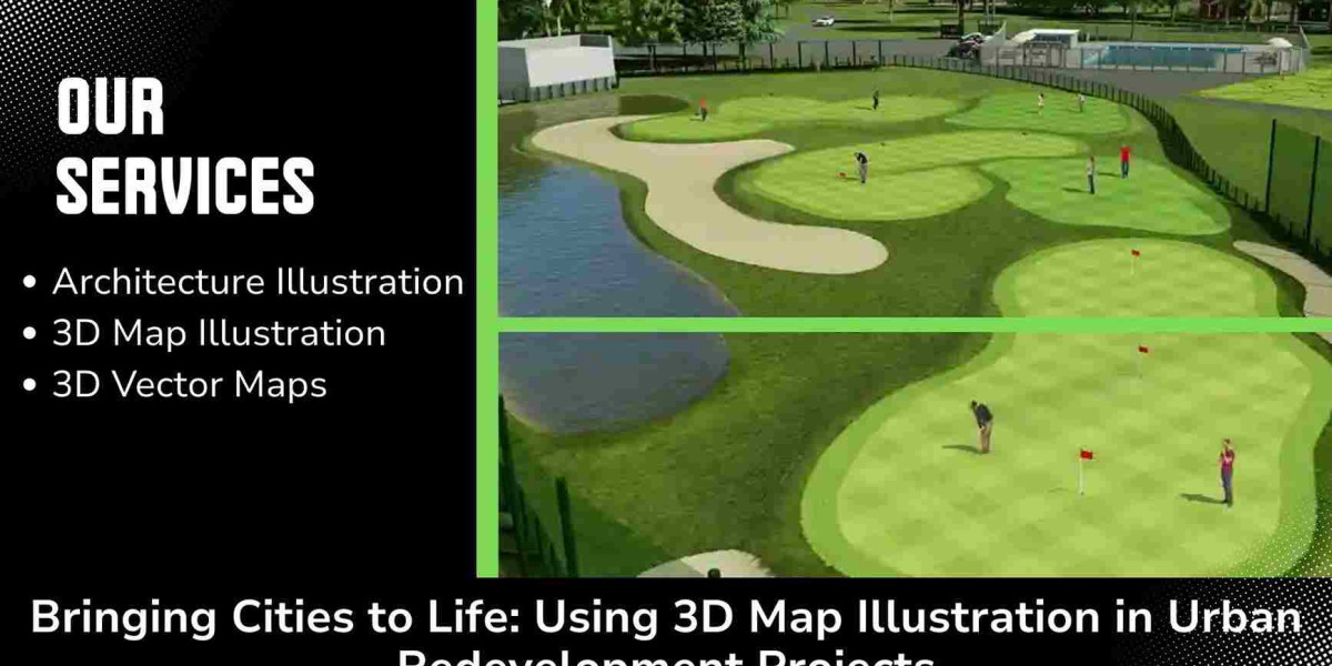 Bringing Cities to Life: Using 3D Map Illustration in Urban Redevelopment Projects