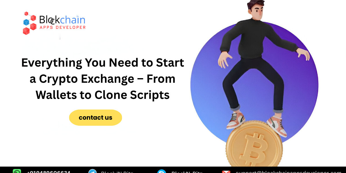 Everything You Need to Start a Crypto Exchange – From Wallets to Clone Scripts