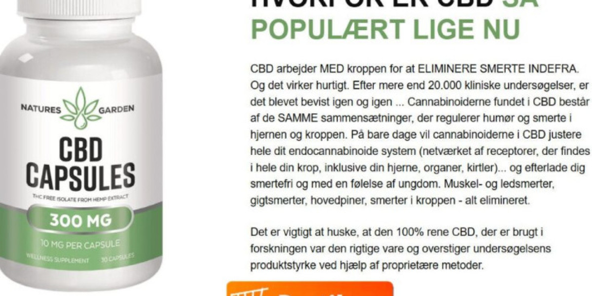 Nature Garden CBD 300mg Danmark Hjælpsom til at reducere angst og smerte?