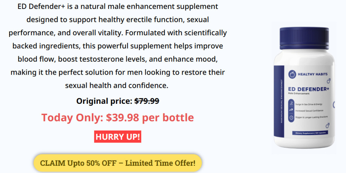 ED Defender "Official Website" Sale Is Now Live! {Buy Now}