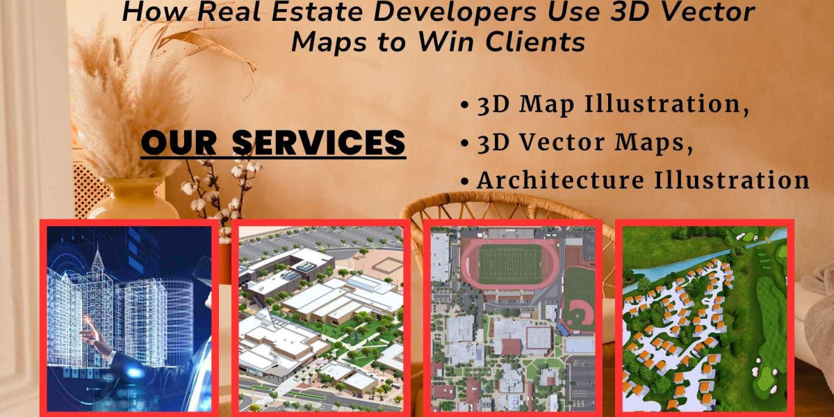 How Real Estate Developers Use 3D Vector Maps to Win Clients