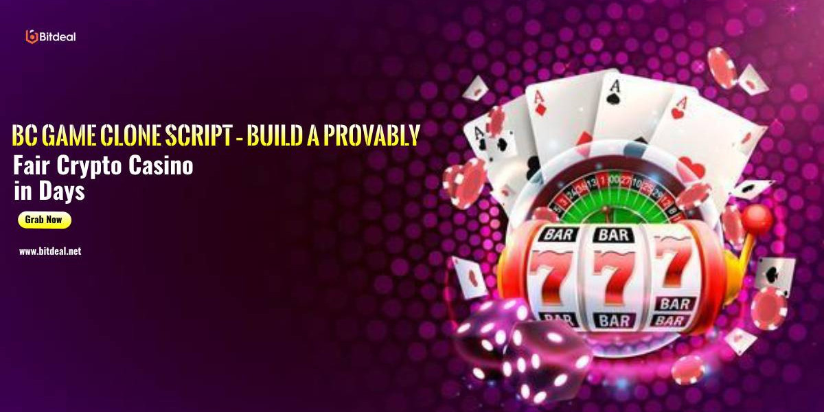 BC Game Clone Script – Build a Provably Fair Crypto Casino in Days - Bitdeal