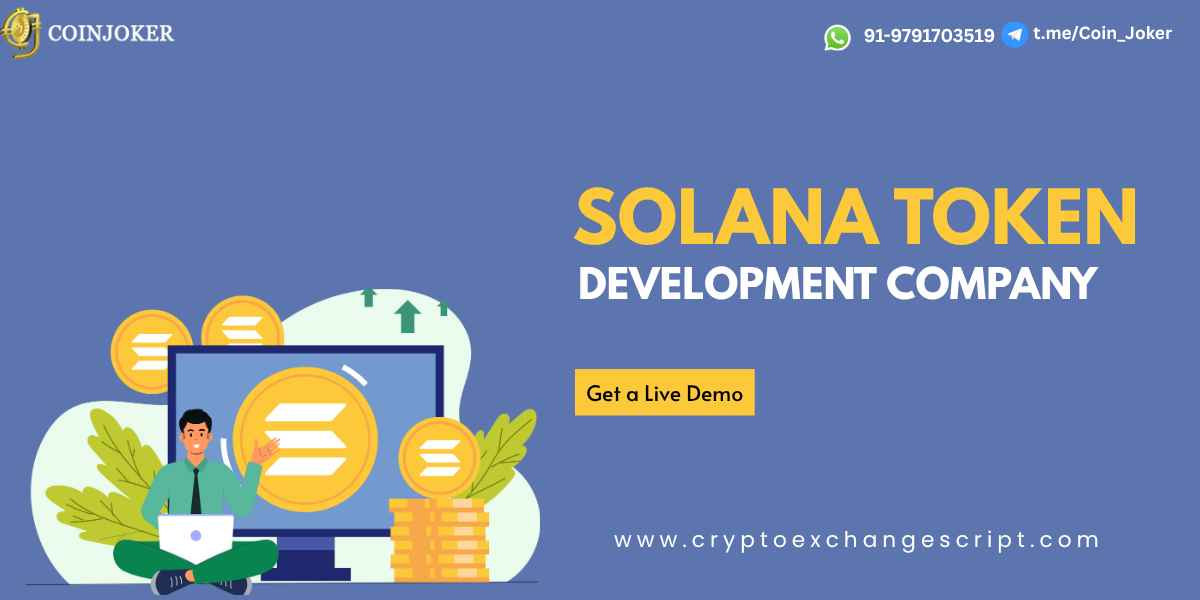 Accelerate Your Blockchain Venture with Our  Solana Token Development Company