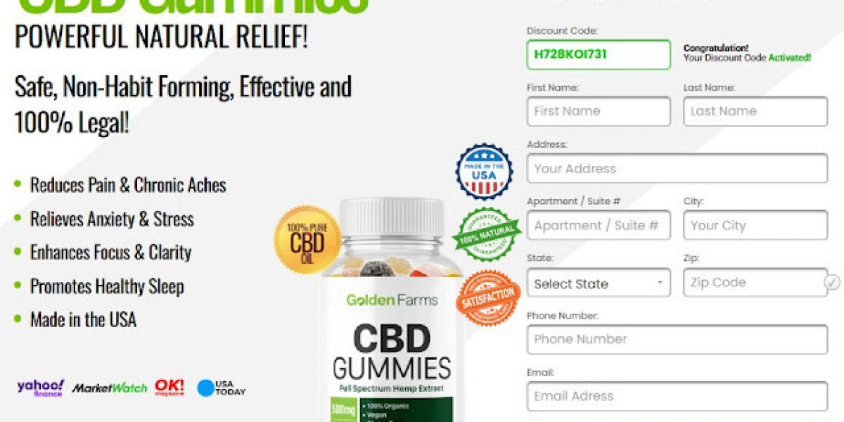 Check The Benefits And Best Results, Golden Farms CBD Gummies