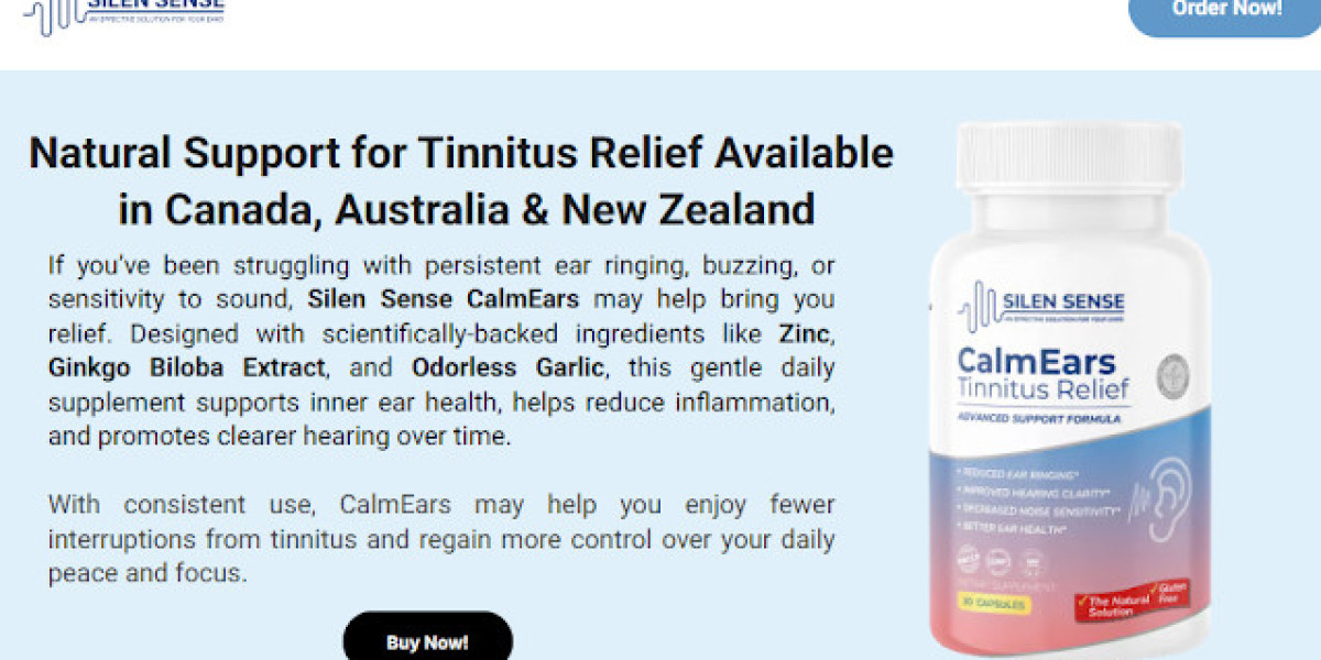 Calm Ears Silen Sense – Herbal Capsules for Reduced Ear Ringing & Buzzing