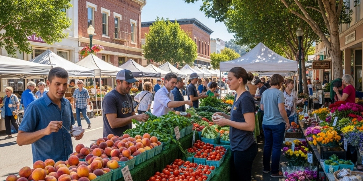Visiting Farmers Markets in Savannah, San Luis Obispo, and Riverside