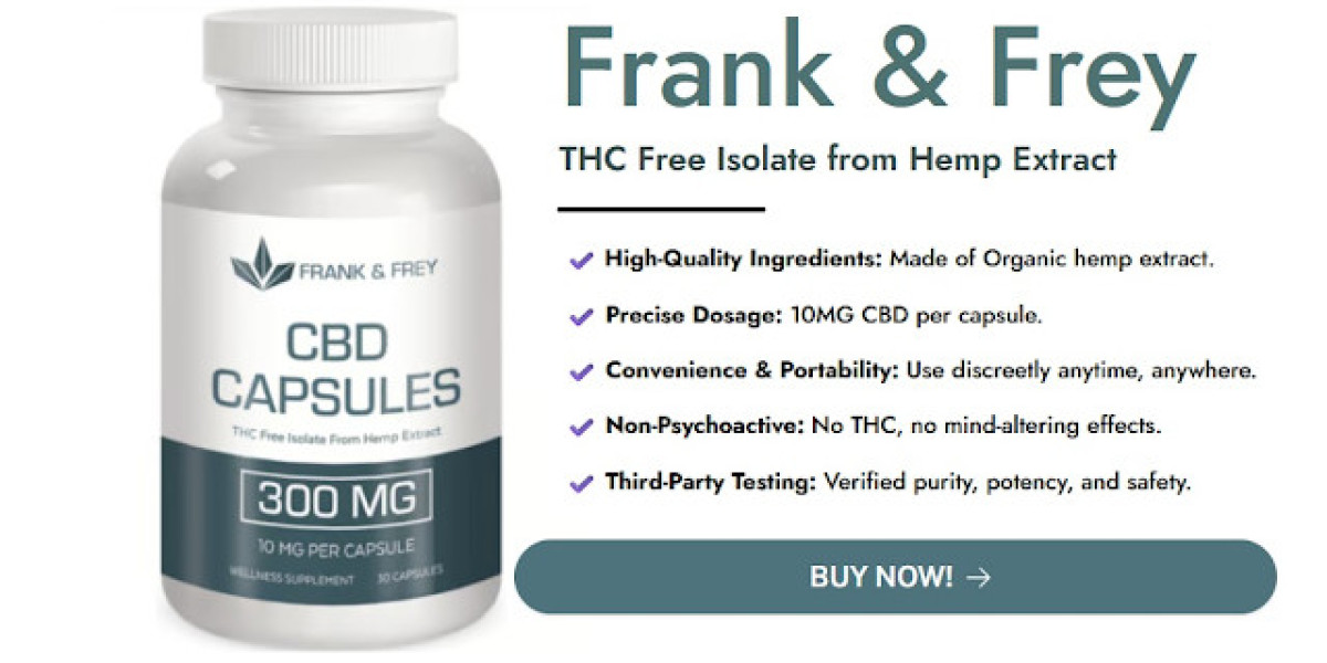 The Benefits of Frank Frey CBD Capsules UK: Calm, Clarity, and Comfort