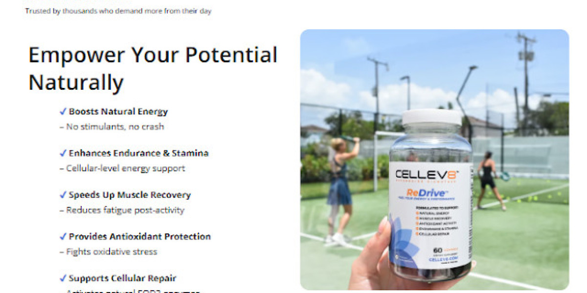 Stay Sharp, Energized & Active with Cellev8 ReDrive