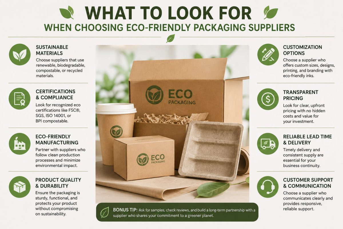 What to Look for When Choosing Eco-Friendly Packaging Suppliers