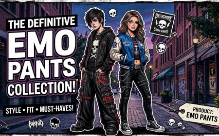 Shop Now Premium Quality Emo Pants USA Trendy Fashion