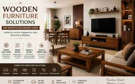 Wooden Furniture Solutions for Sophisticated Modern Homes