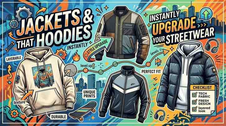 Jackets & Hoodies That Instantly Upgrade Your Streetwear