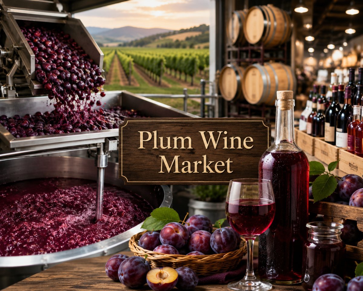 Plum Wine Market Landscape: Industry Size, Share, and Strategic Forecast 2034