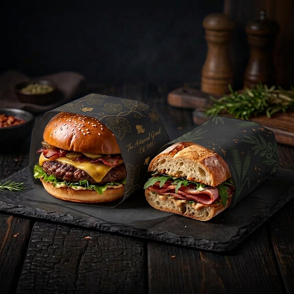 Why Custom Burger Paper Is a Good Choice for Burger Wrapping