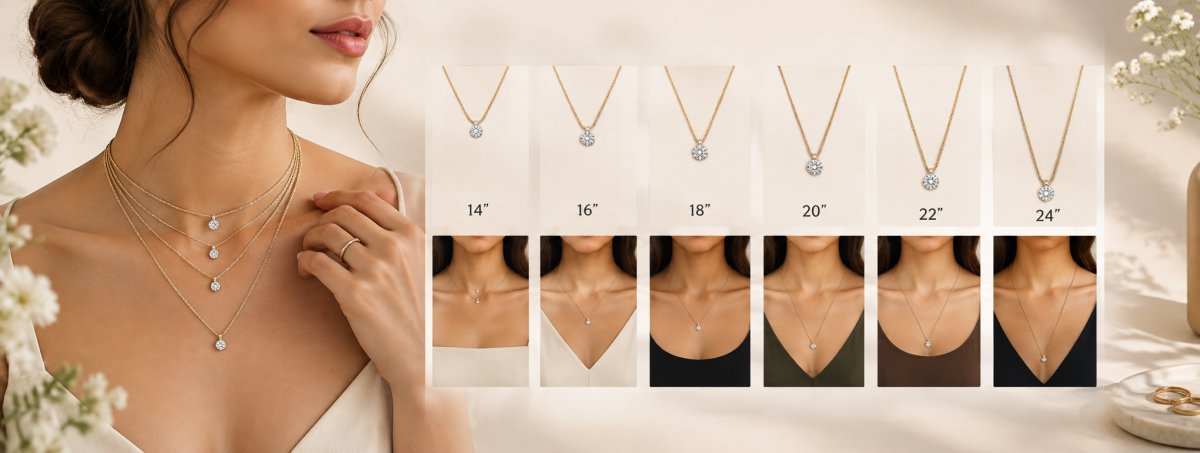 Necklace Length Chart: A Complete Guide to Choosing the Right Necklace Length