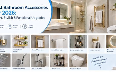 Best Bathroom Accessories for 2026: Smart, Stylish & Functional Upgrades