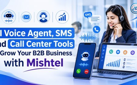 AI Voice Agent, SMS and Call Center Tools to Grow Your B2B Business with Mishtel