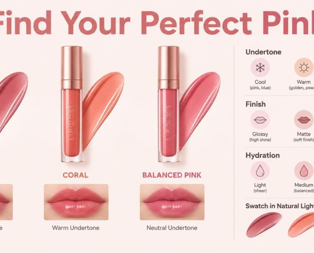How to Find the Perfect Pink Lip Gloss for Your Undertone